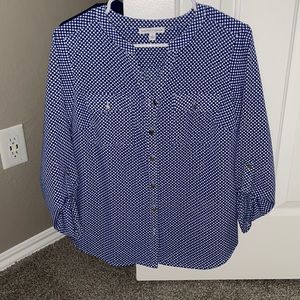 Notations button down shirt. Size S. Never worn.